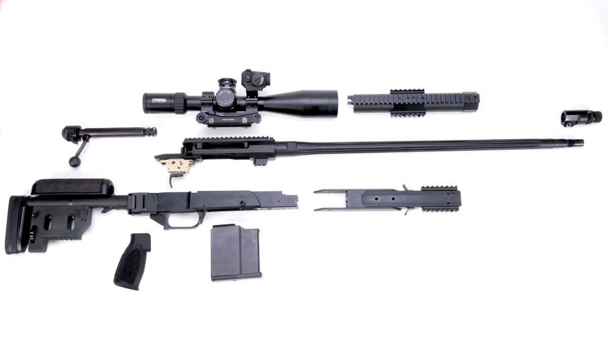 HAENEL RS9 Scharfschützengewehr zerlegt