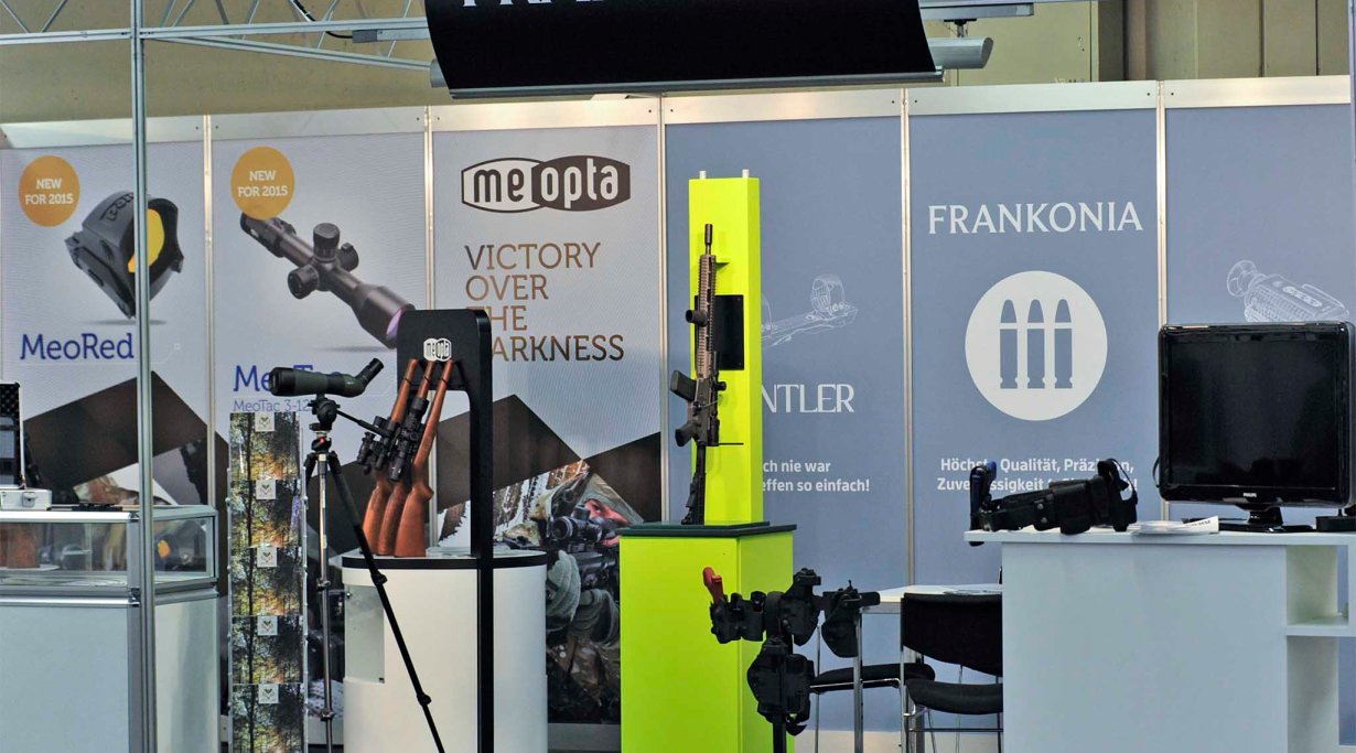 Frankonia booth, at Enforcetac 2016