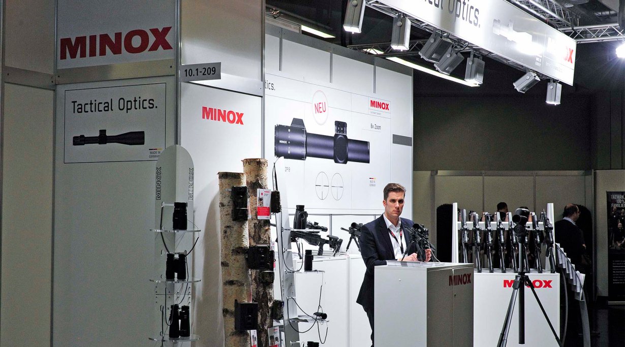 Miox booth at Enforcetac 2016