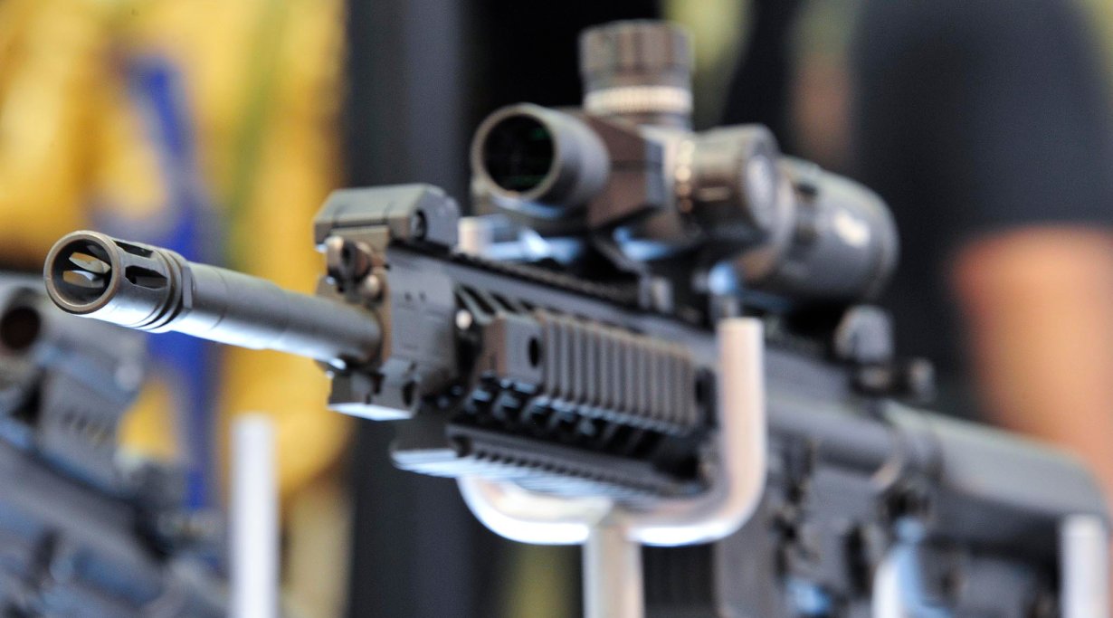 Sig Sauer optics at Enforcetac 2016