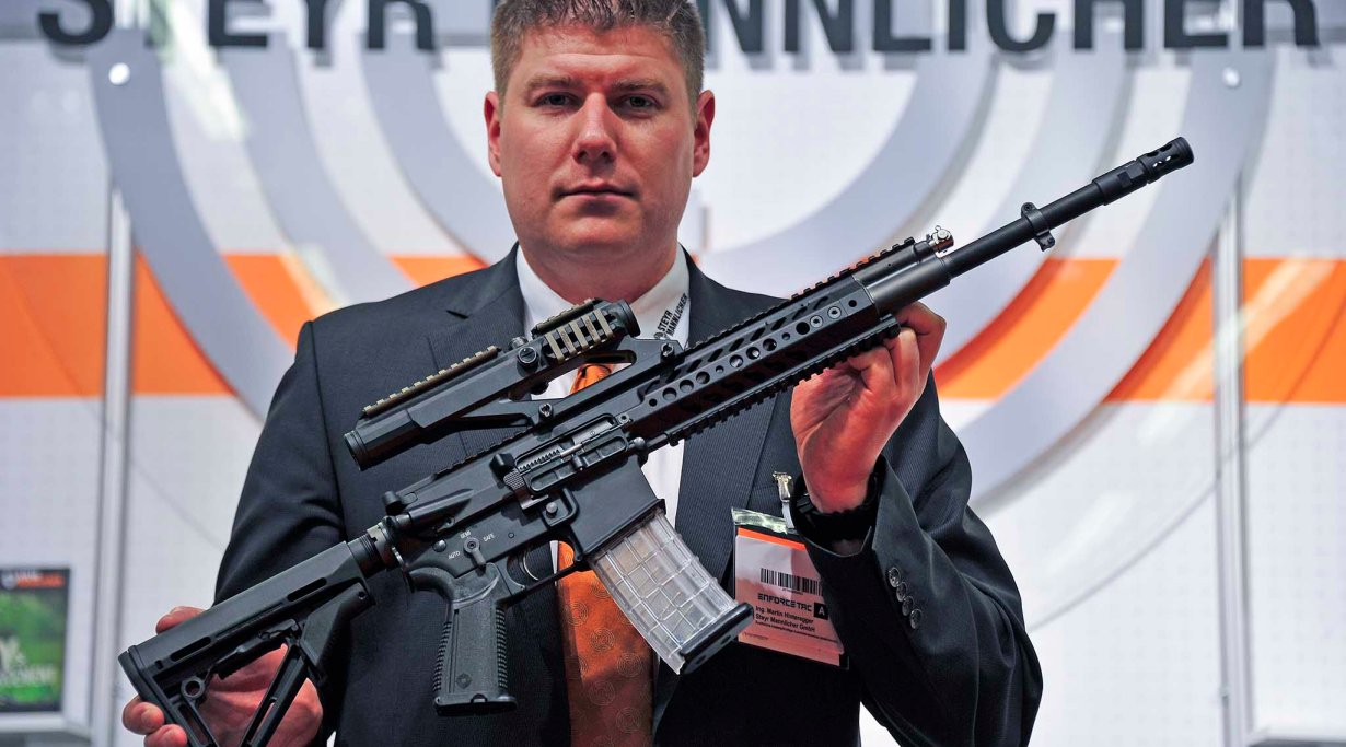 Steyr Mannlicher STM556 at Enforcetac 2016