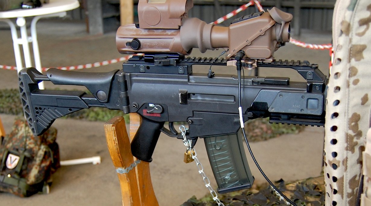 Tag der Bundewehr 2016: Qioptiq DRAGON Compact Wärmebildvorsatzgerät