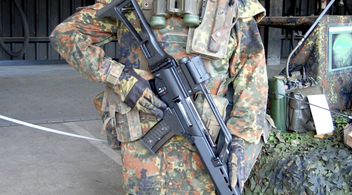 Tag der Bundewehr 2016: Bundeswehr Infanterist