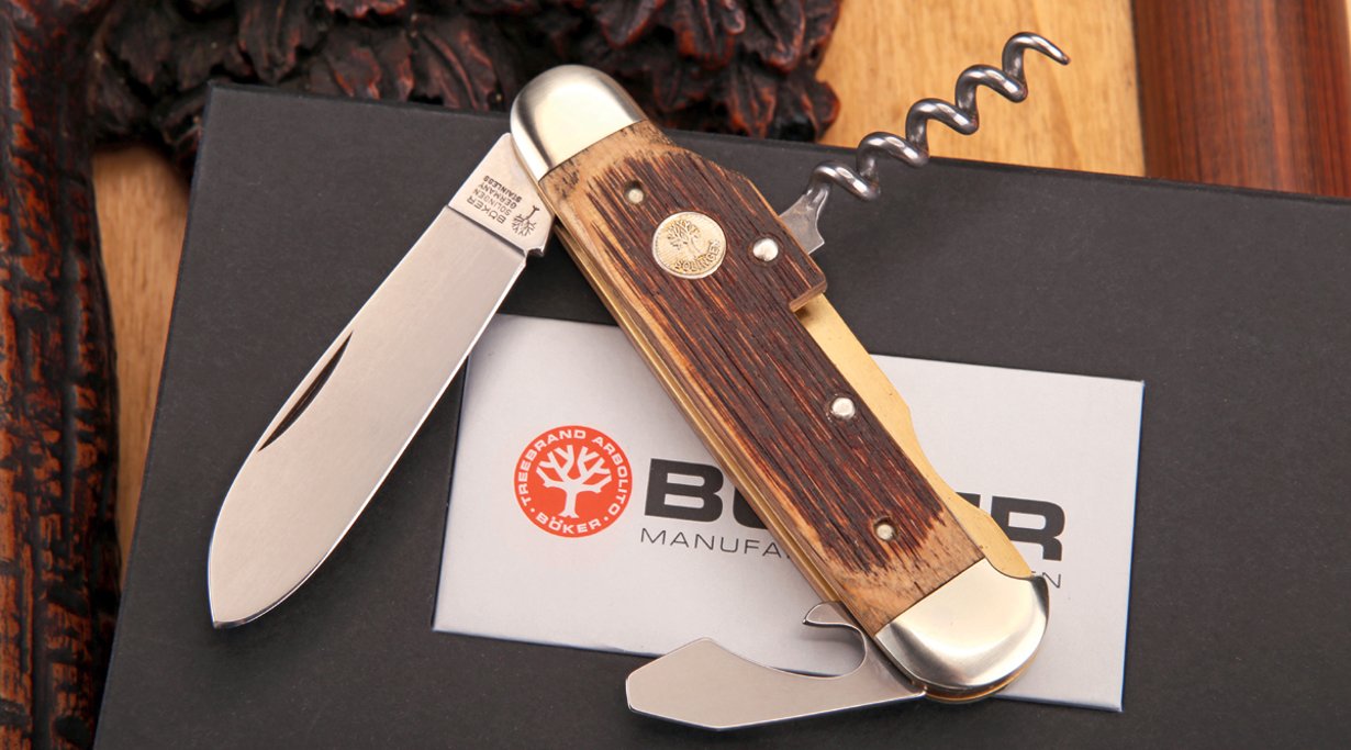 145 Jahre Böker Sportmesser - das dreiteilige "Winzermesser"