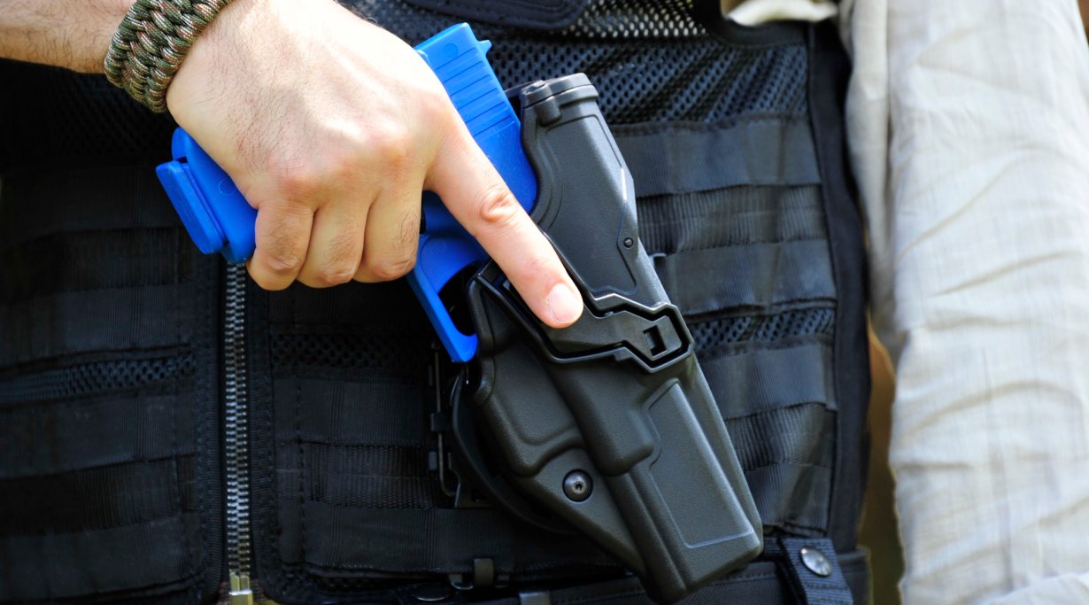 Dienstholster 6657 Safe+Index&Thumb