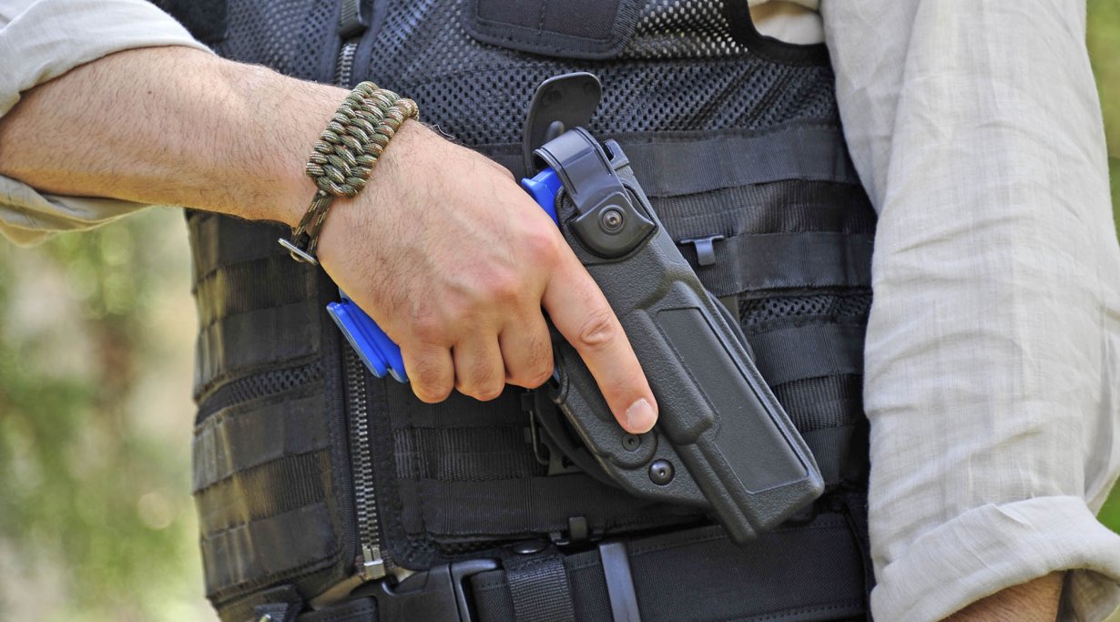 Radar Holster für Dienstpistolen