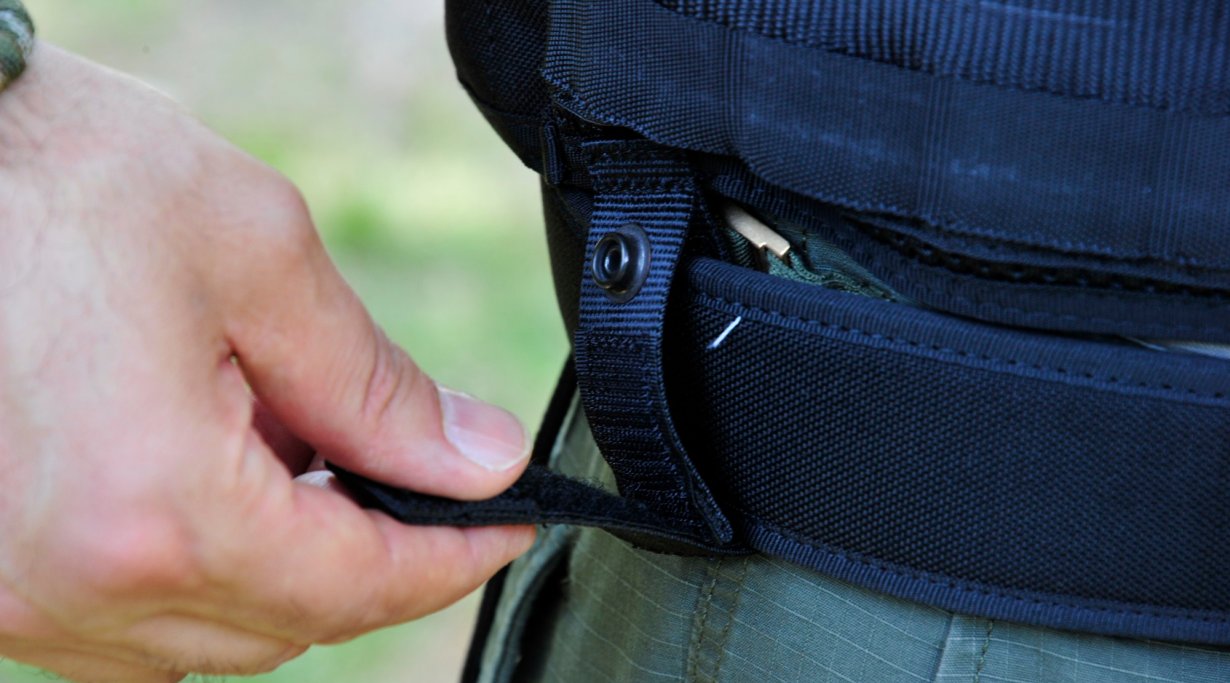 Befestigung von Radar Holster