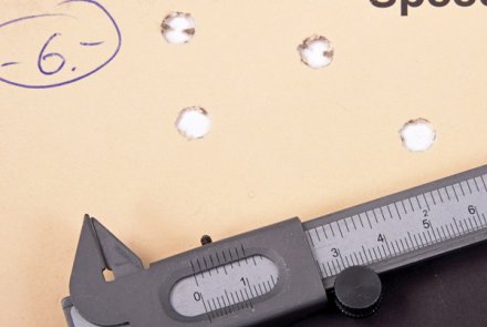 Test Albert Arms ALR-300 Schussbild auf 300 Meter