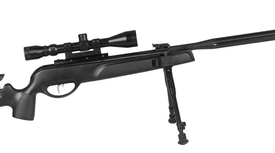 GAMO HPA Luftgewehr mit Zweibein und Zielfernrohr