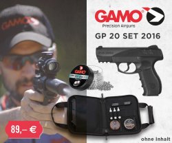 GAMO Luftgewehr und Luftpistolen Set GAMO Luftpistolen-Set