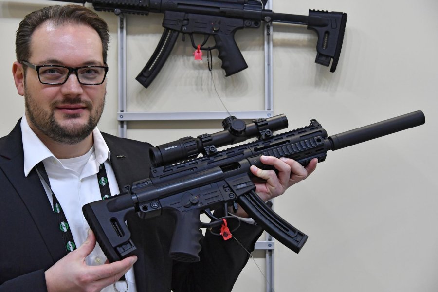 German Sport Guns GSG-15: neue Büchse im Kaliber .22 lfB German Sport Guns Prototyp GSG-16