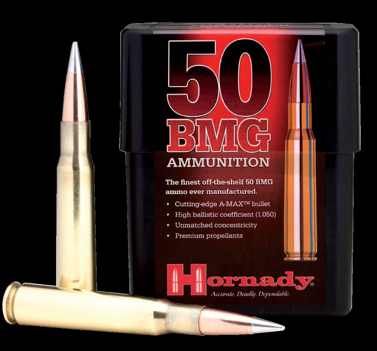 hornady: Hornady .50 BMG A-Max endlich wieder lieferbar