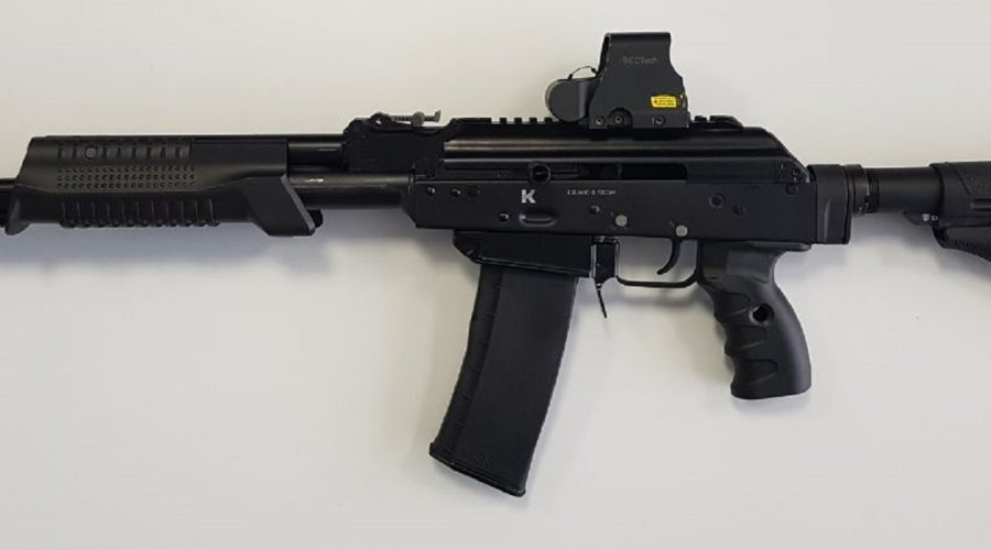 Vorderschaftrepetierbüchse KSZ-223 von Kalaschnikow im AK-Stil