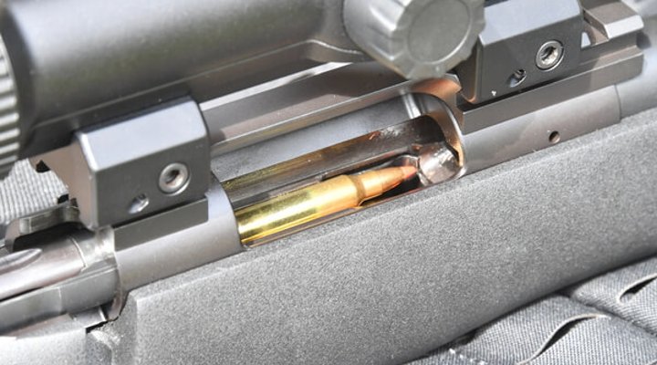 Test: Kimber 84M LPT Repetierbüchse in .223 Remington Patrone Kaliber .223 Rem. in Patronenkammer der Repetierbüchse Kimber 84M LPT