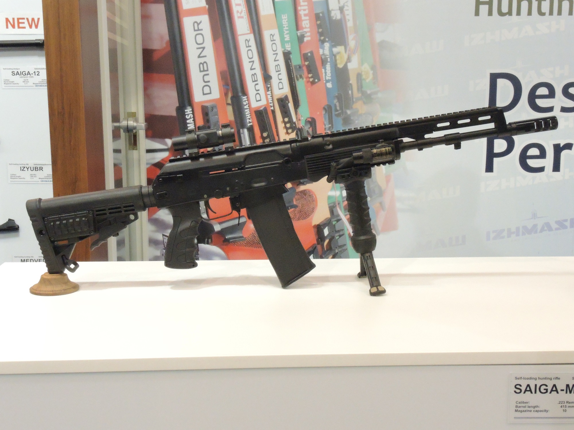 saiga: Neue Selbstladebüchse Saiga Mk.107 saiga: Neue Selbstladebüchse Saiga Mk.107