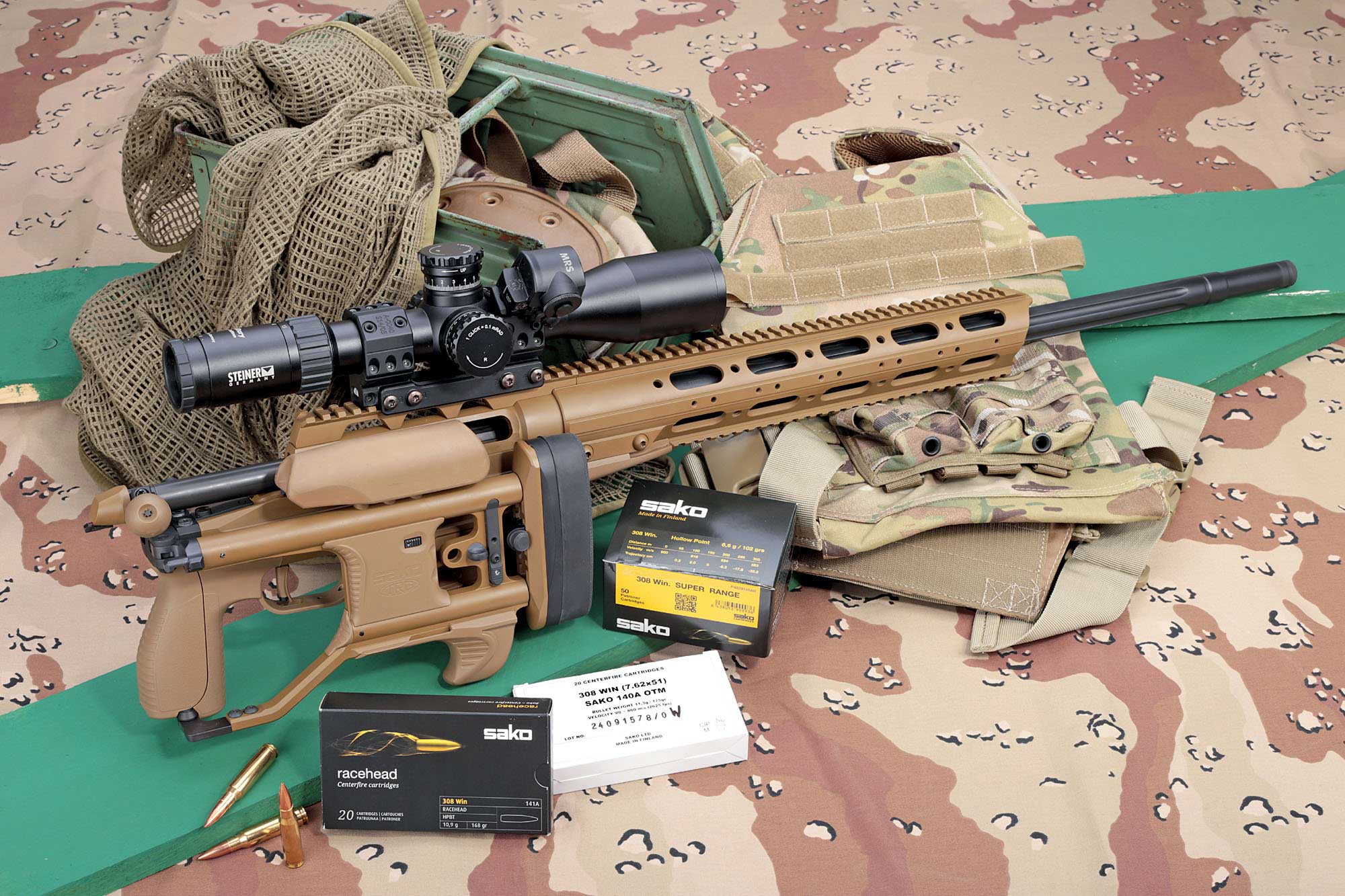 sako: Test & Technik: Sako TRG M 10 Präzisionsgewehr in .308 Winchester