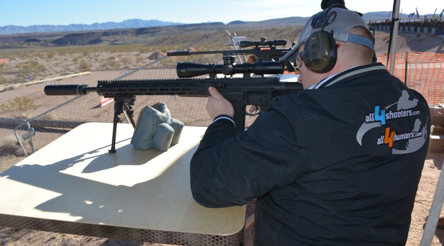 Savage Arms MSR auf der Shooting-Range