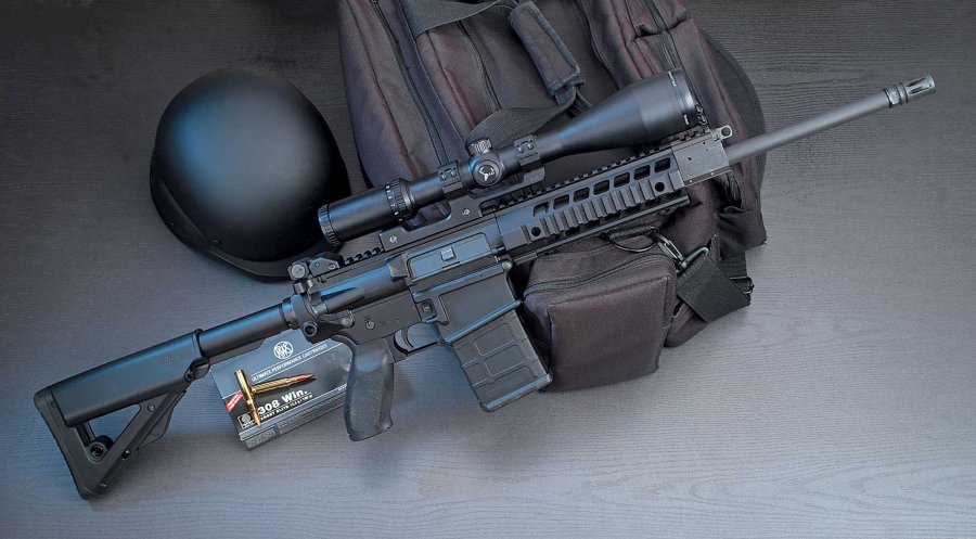 Test: SIG Sauer 716 Patrol Selbstladebüchse in .308 Winchester Sicherungshebel SIG Sauer 716 Patrol