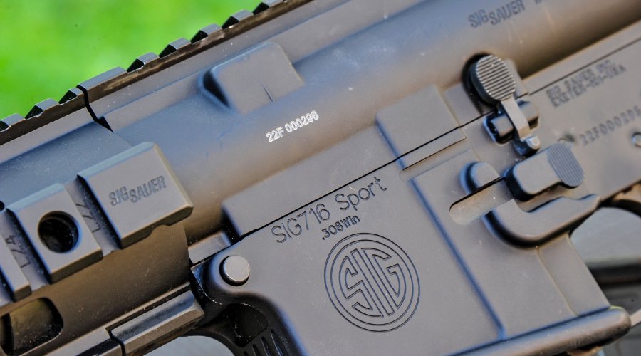 Aufdruck und Logo SIG716 Patrol