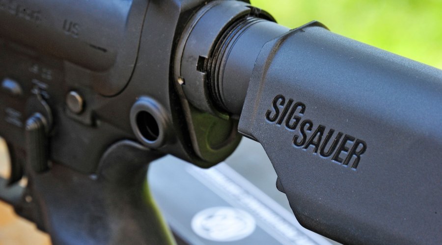 Schaft mit SIG Sauer Logo