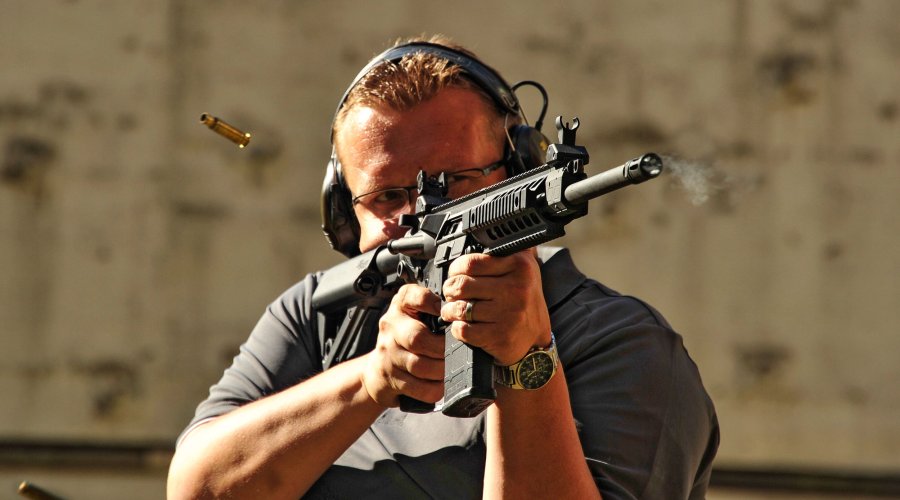 SIG716 Patrol im Schuss