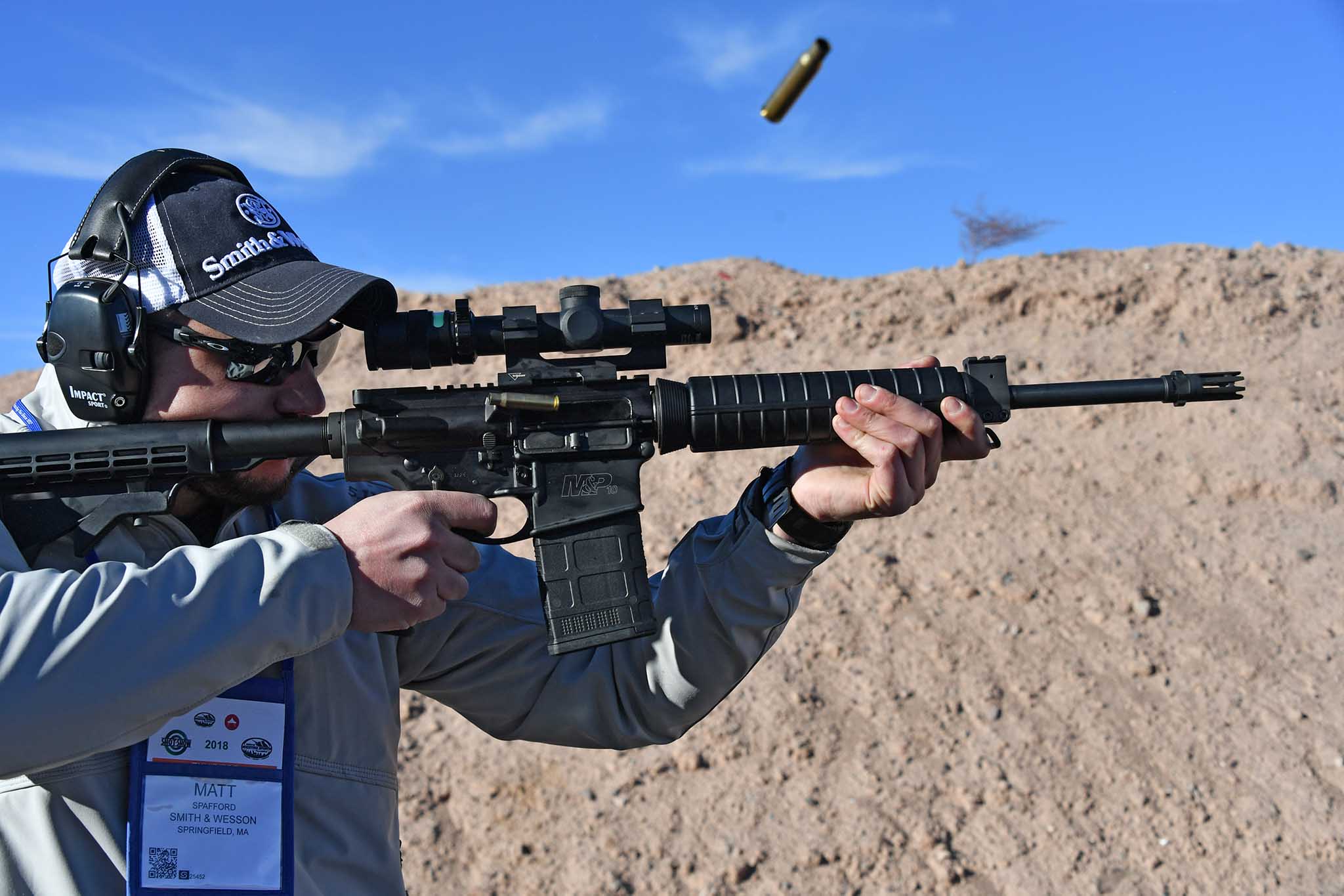 smith-und-wesson: Smith & Wesson: Selbstladebüchse M&P10 Sport Optics Ready