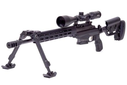 Test: Tikka T3x TAC A1 Präzisionsgewehr Tikka T3x TAC A1 Gewehr mit Fortmeiser Zweibein