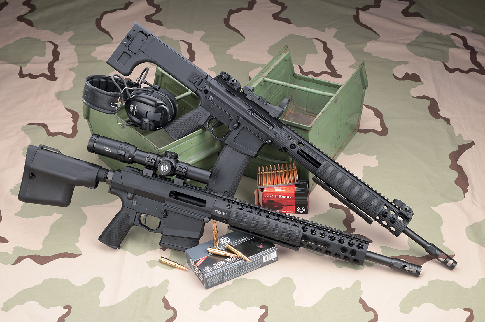 troy-industries: Test: Troy Pump Action Rifle Vorderschaftrepetierbüchse