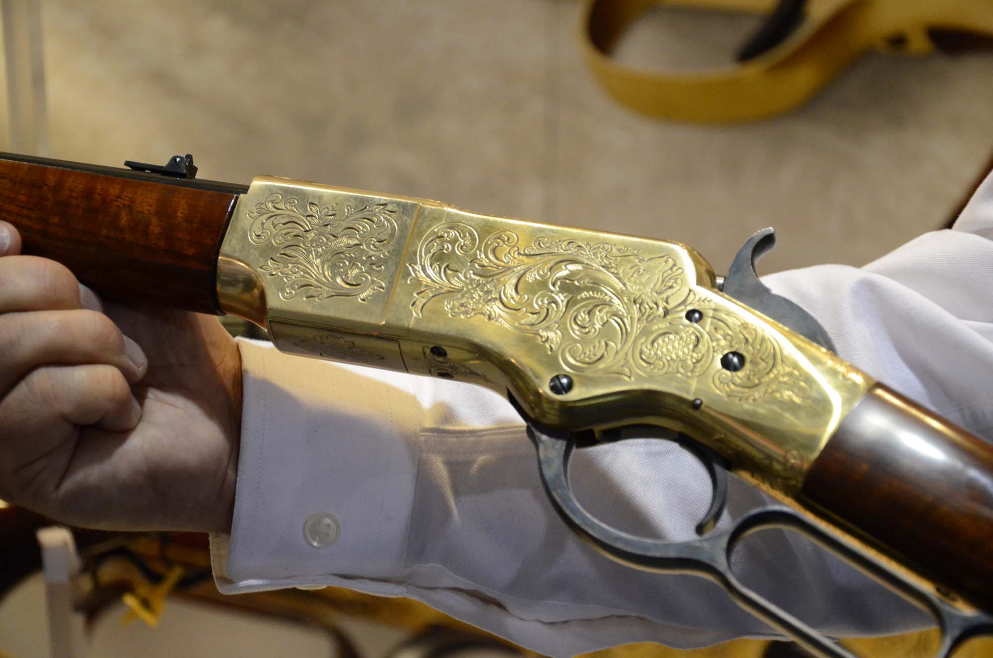 uberti: UBERTI 1866 Yellowboy Unterhebelrepetierer