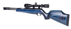 Test: Das Weihrauch HW97 K Luftgewehr im Detail Gesamtansicht des Weihrauch HW97 K inklusive montiertem Zielfernrohr