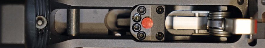 Großer Vergleich von Abzügen für das AR-System: Geissele, Hiperfire, JP Enterprise, MAK, Timney und Triggertec – Zauberzungen? Schaltzentrale des neuen MAKtriggers DRS.