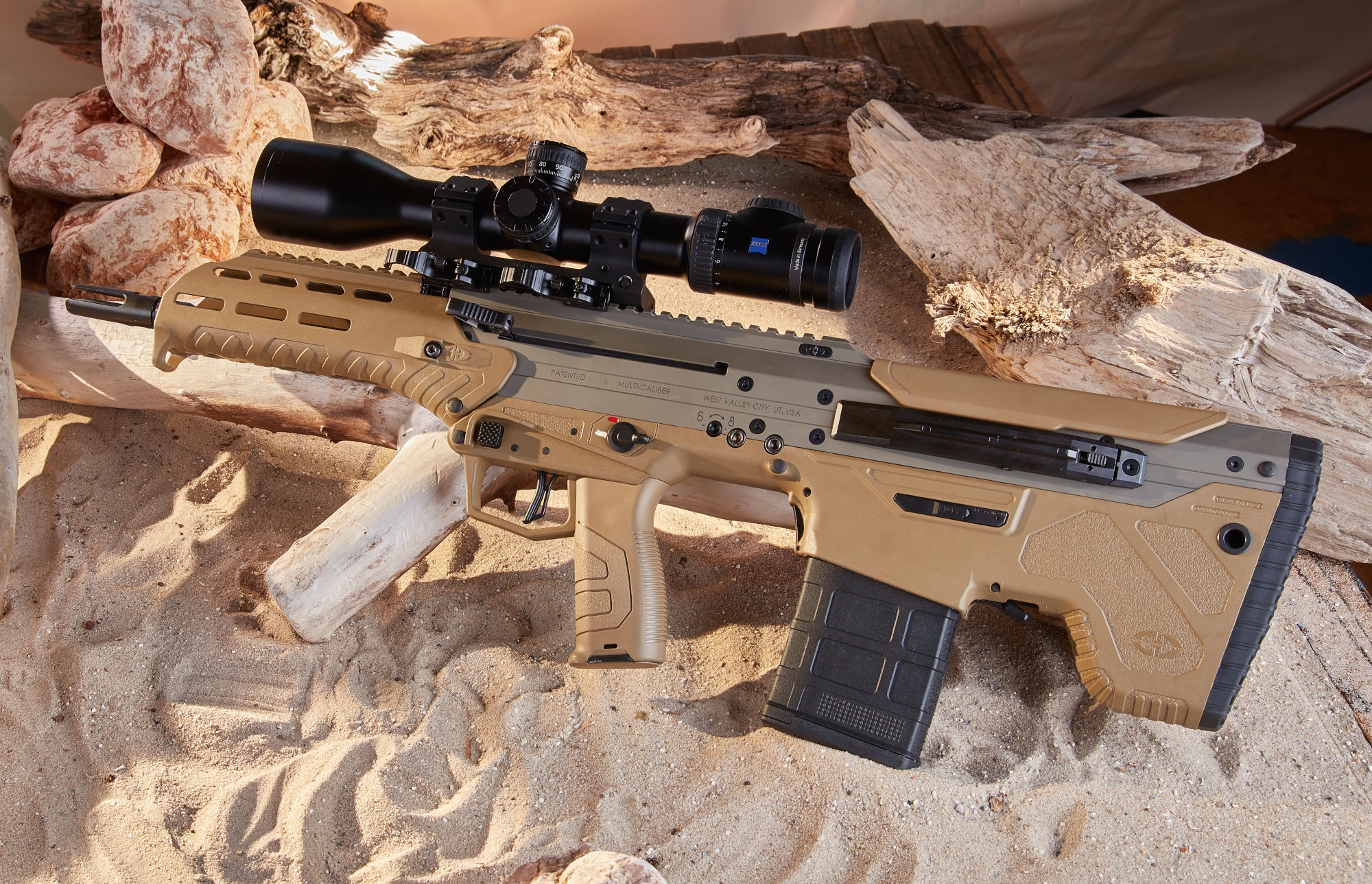 desert-tech: A short bullpup semi-automatic rifle under test: the Desert Tech MDR in .308 Winchester desert-tech: A short bullpup semi-automatic rifle under test: the Desert Tech MDR in .308 Winchester
