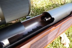 Testbericht: Luftgewehr DIANA 56 TH Target Hunter Patronenlager des Luftgewehrs DIANA Modell 56 TH