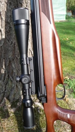 Testbericht: Luftgewehr DIANA 56 TH Target Hunter DIANA Zielfernrohr 4-16x42 mit MilDot-Absehen auf Luftgewehr DIANA 56 TH