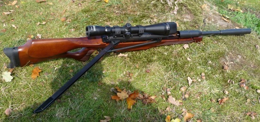 Testbericht: Luftgewehr DIANA 56 TH Target Hunter Luftgewehr DIANA Modell 56 TH mit montiertem Zielfernrohr 4-16x42