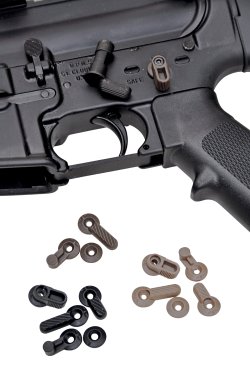 Selbstladebüchse DPMS RFA3 OC Tuning für IPSC Sicherungshebel Black Rifle