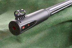 Gamo Roadster IGT 10X Gen 2: Wie performt das Druckluftgewehr mit Magazin im Praxistest? Schalldämpferlauf des Gamo Roadster IGT 10X Gen 2
