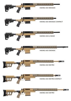 Präzision auf höchstem Niveau: Die neue Repetierbüchsen-Baureihe Haenel HLR für Longe Range-Schützen im Test  Alle Varianten der neuen Haenel HLR-Serie im Überblick.