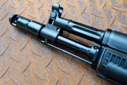 Test: Izhmash Saiga MK in 7,62x29 mm – wir waren mit der zivilen Kalaschnikow auf dem Schießstand Rückstoßminderer der Izhmash Saiga MK 7,62x39, Version 33