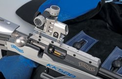 Walther KK500 Detail Verschluss