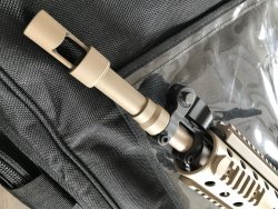 Oberland Arms Custom Shop: Diese Spezialanfertigungen und Sondermodelle erhalten Sie beim AR-Spezialisten Mündungsbereich der SPR Mk12 Mod. 0 von Oberland Arms