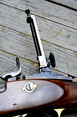 Pedersoli Whitworth Vorderlader-Gewehr im Test Dioptervisierung des Pedersoli Whitworth