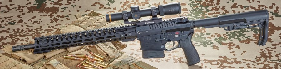 POF USA Revolution DI – führiges AR im Kaliber .308 Winchester: Eine Nummer kleiner POF USA Revolution DI komplett von links.