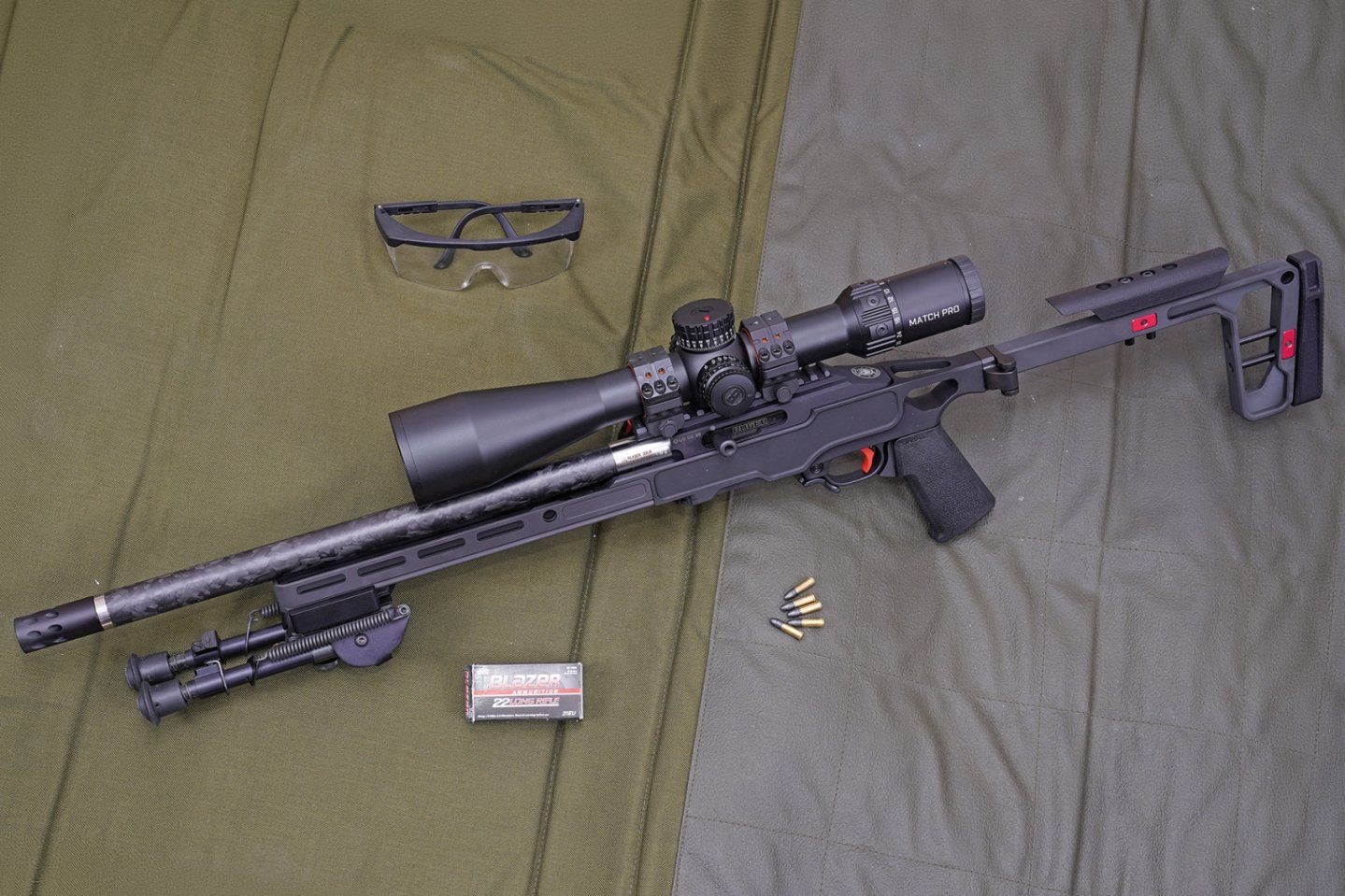 Kleinkaliber-Selbstlader im Test: Die superleichte Ruger Custom Shop 10/22 Carbon Fiber