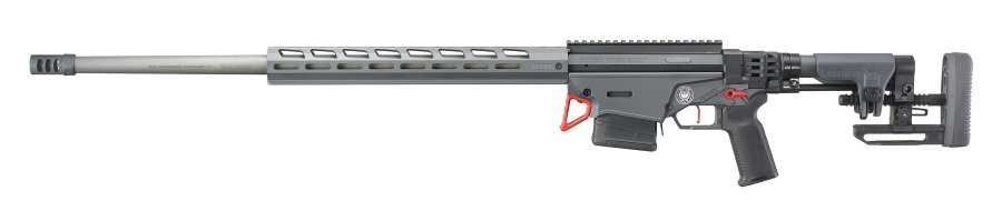 Ruger Custom Shop Precision Rifle: Handverlesener Long-Range-Präzisionsrepetierer in Kaliber 6 mm Creedmoor ruger custom shop precision rifle in kaliber 6 millimeter creedmoor fuer long range linke ansicht im profil