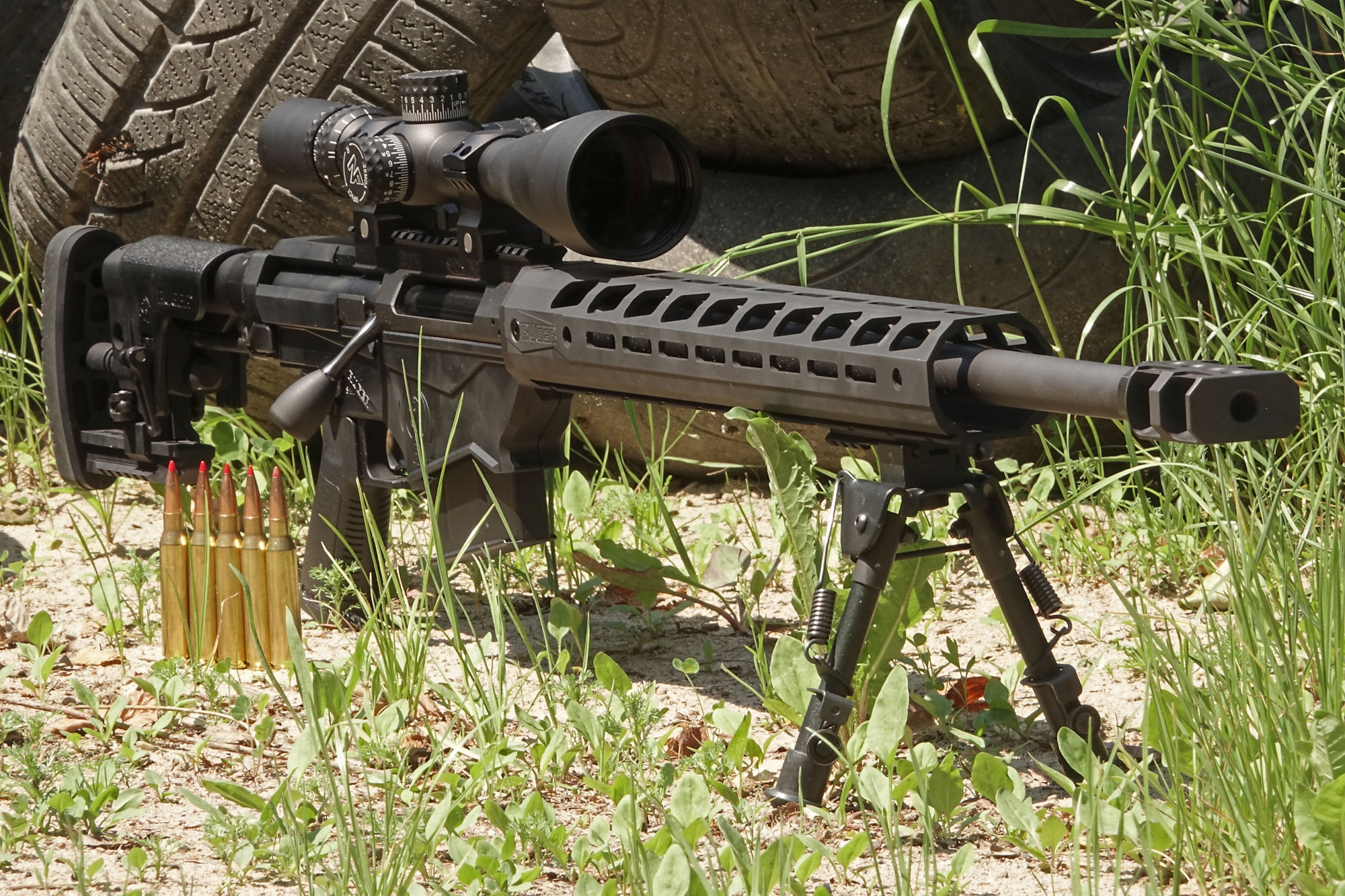 ruger: Long-Range-Büchse im Test: Das Ruger Precision Rifle im Kaliber .338 Lapua Magnum auf dem Schießstand