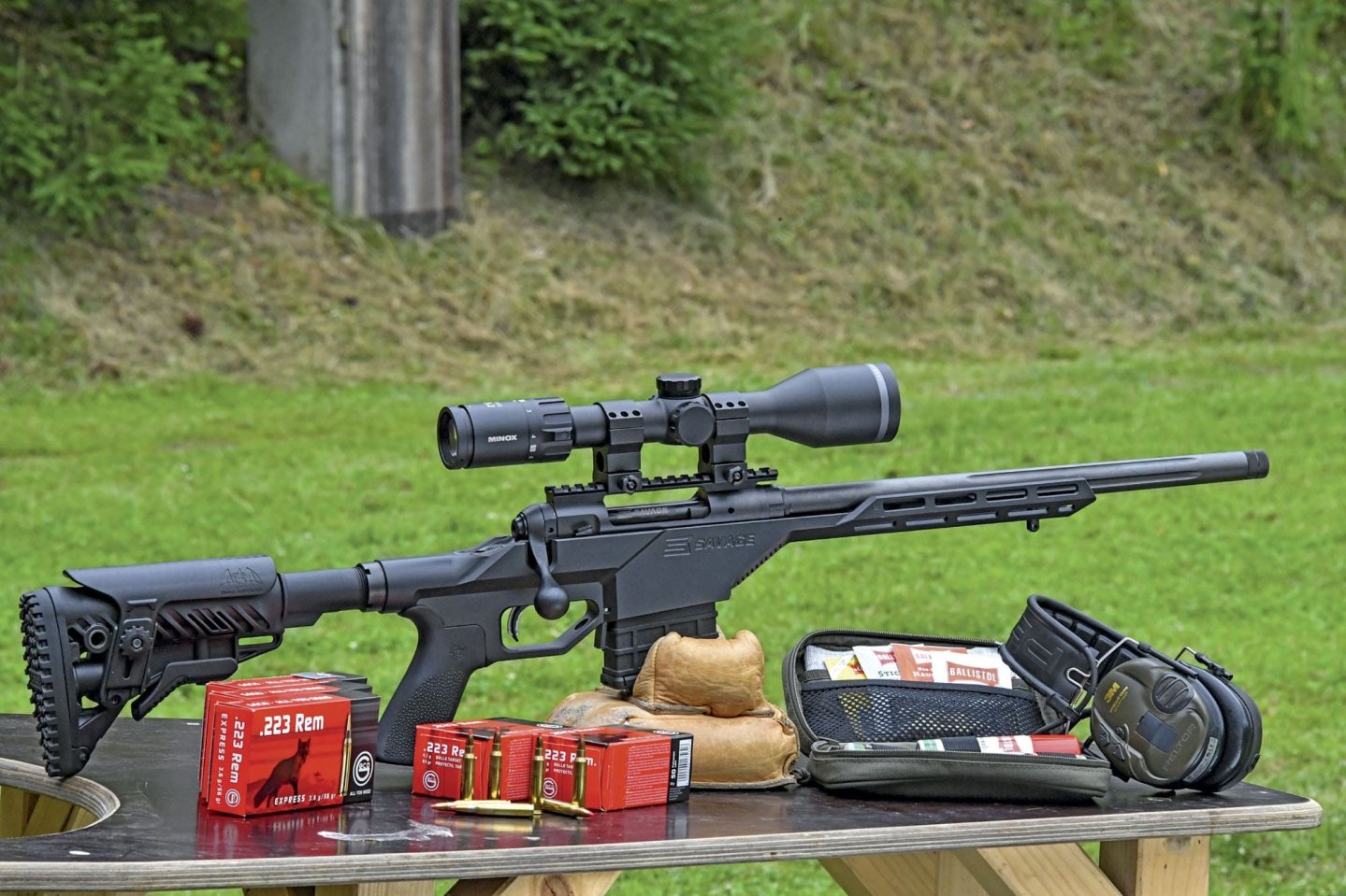 Test: Savage 10 BA Stealth in .223 Remington