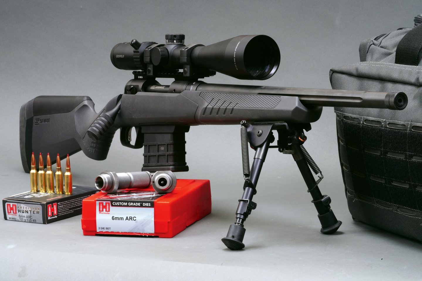 Newcomer mit Qualitäten – Savage 110 Tactical im neuen Gewehrkaliber 6 mm ARC Die Savage 110 Tactical im neuen Gewehrkaliber 6 mm ARC