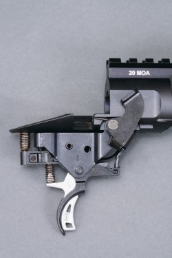 Newcomer mit Qualitäten – Savage 110 Tactical im neuen Gewehrkaliber 6 mm ARC Die Abzugseinheit der Savage 110 Tactical