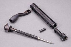 Leichte und leistungsstarke Repetierbüchse: Die SIG Sauer CROSS in .308 Winchester im ausführlichen Test Zylinderverschluss der SIG Sauer CROSS.